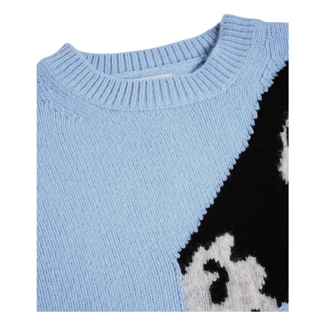 Pull Griselda Cheval Laine | Bleu