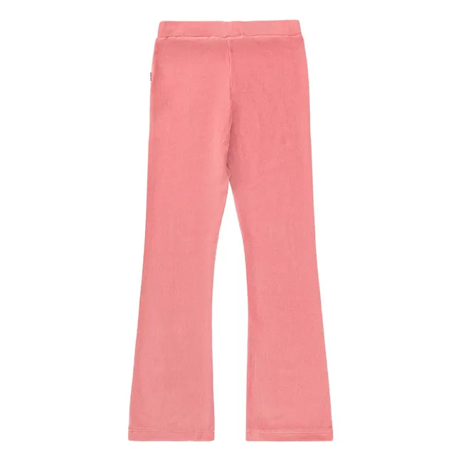 Alexisa Velvet Jogger | Powder pink
