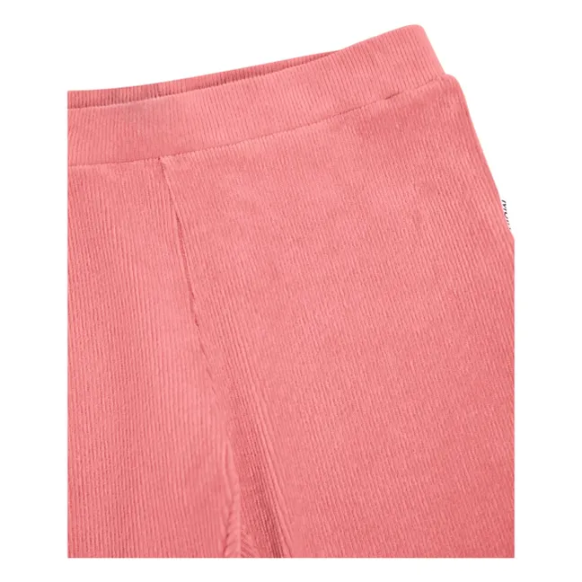 Alexisa Velvet Jogger | Powder pink