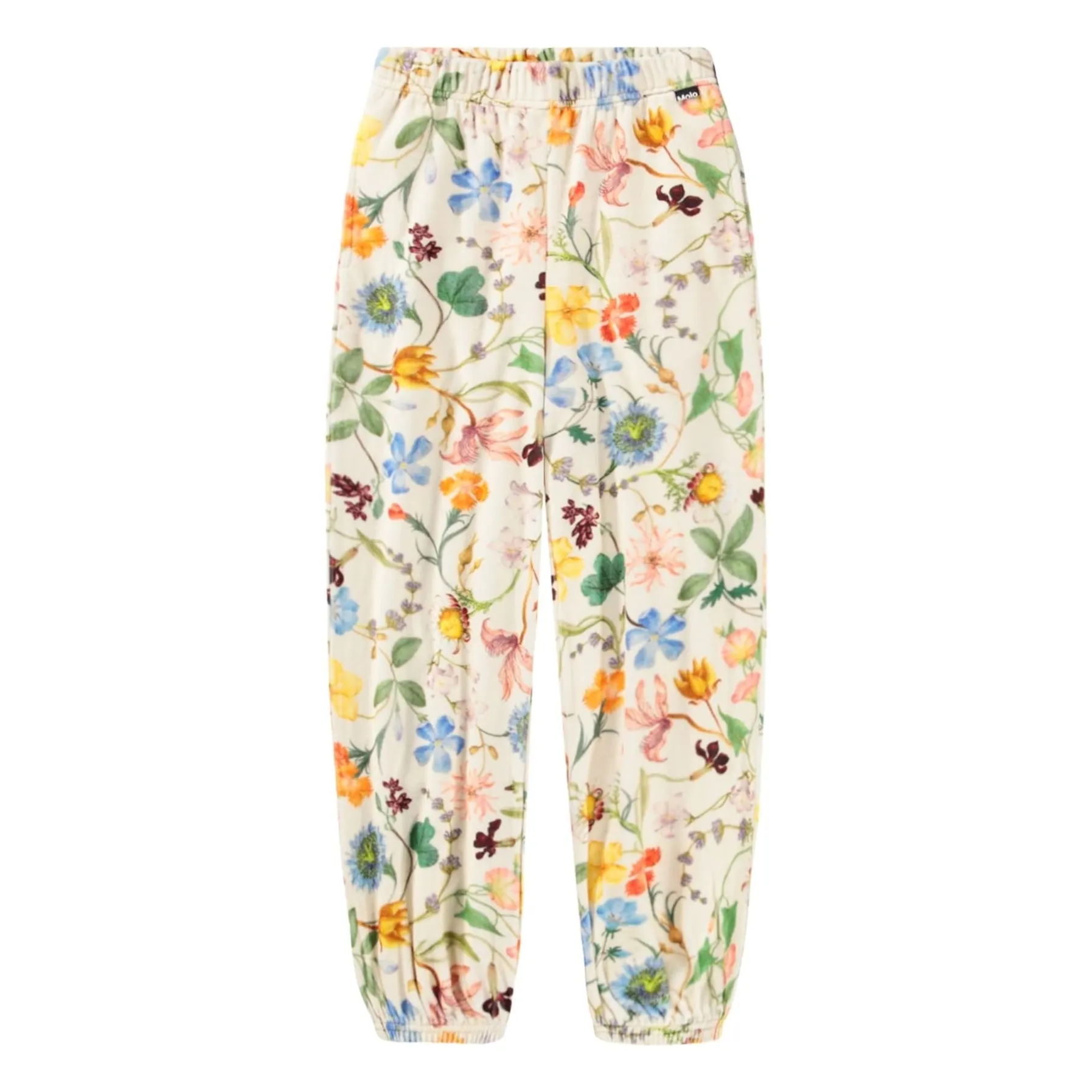Molo White Adriana Floral Pants
