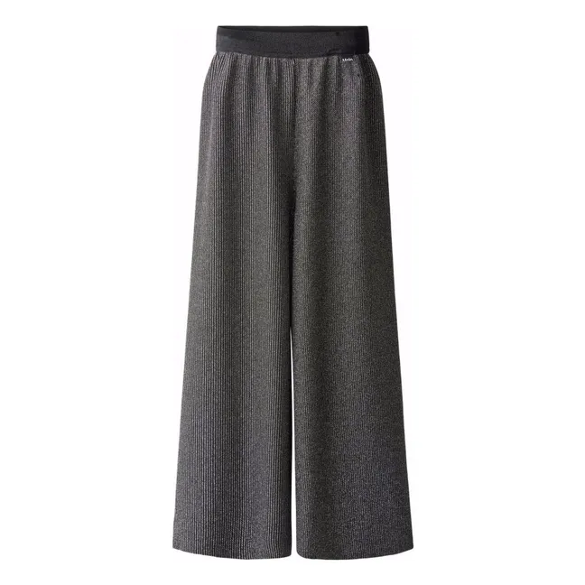 Pantalon Alenna Argenté | Noir