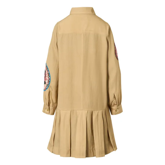 Robe Chemise Smiley Carrie | Camel