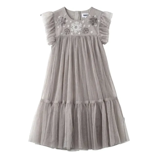 Robe Cixi Tulle | Gris