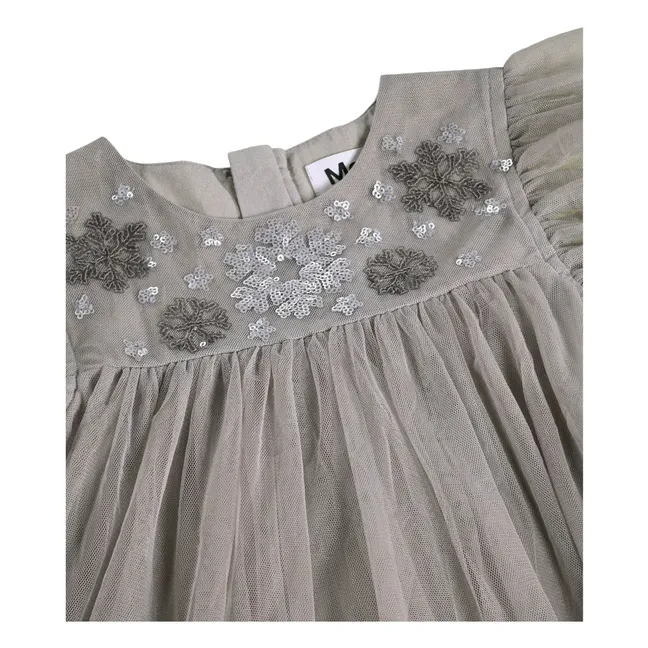 Robe Cixi Tulle | Gris