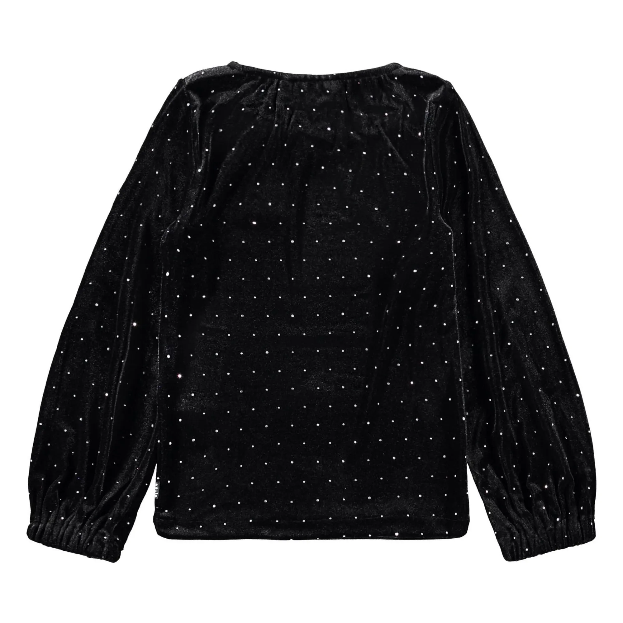 T-shirt Pailleté Rikki | Noir- Image produit n°3