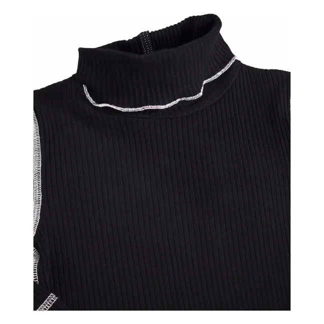 Cuello alto Rennie | Negro
