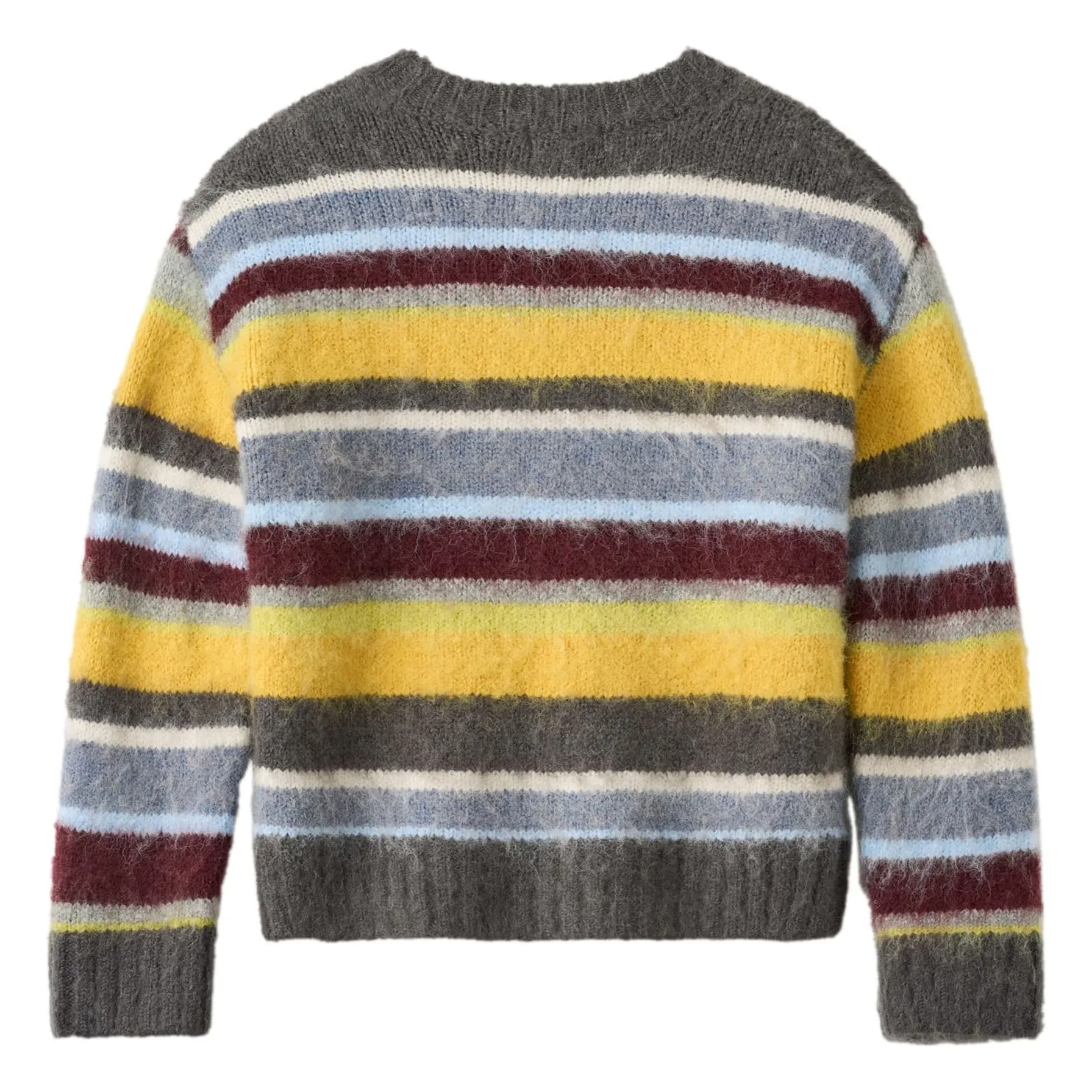 Pull Brian Rayé | Vert- Image produit n°4