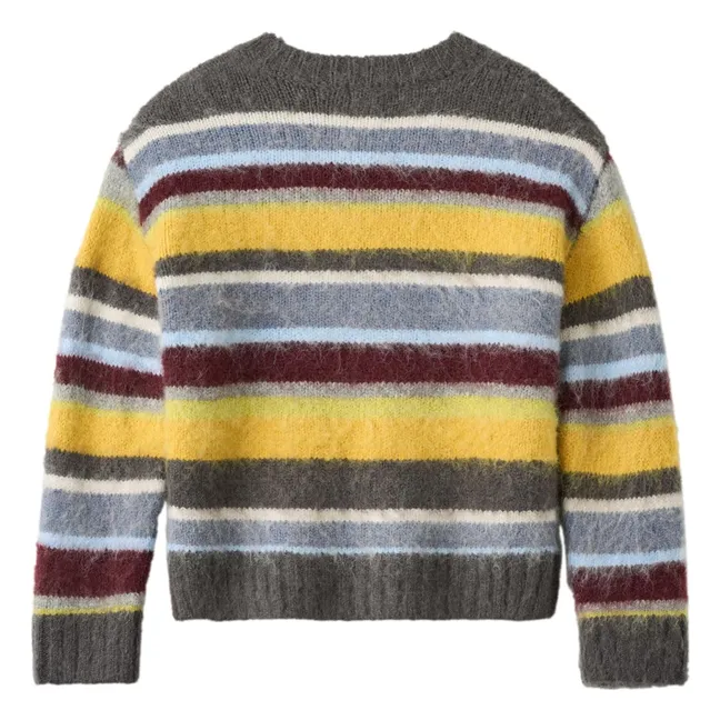 Brian striped sweater | Green