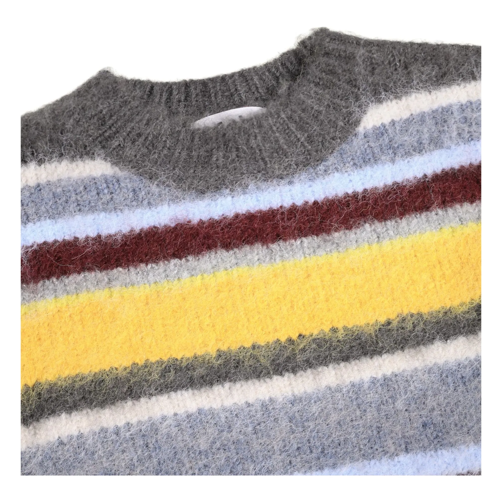 Pull Brian Rayé | Vert- Image produit n°3