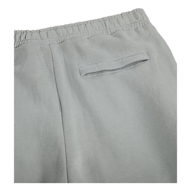 Joggers a rayas de algodón ecológico Aimon | Blanco