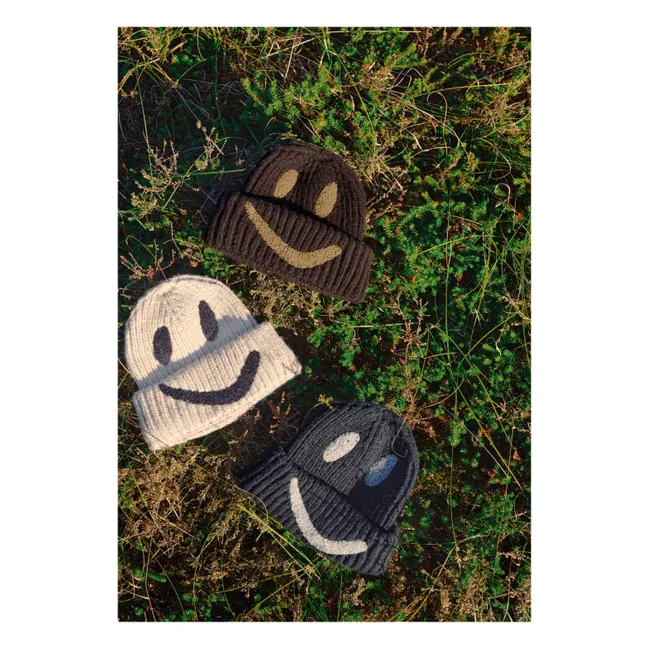 Bonnet Kim Smiley | Marron