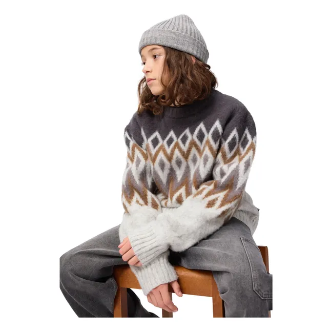 Baes Nordic Wool Sweater | Grey