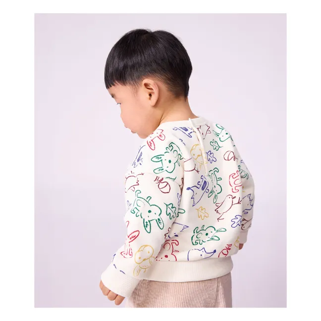 Sweat Animals Baby Organic Cotton | Ecru