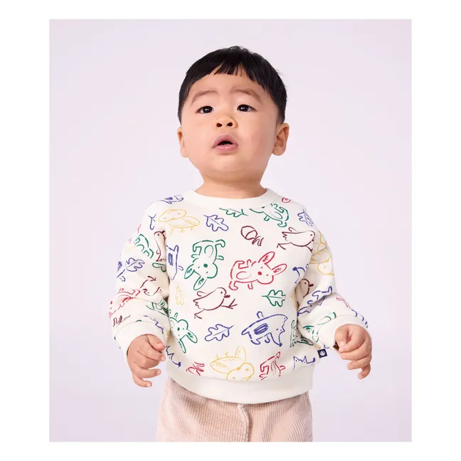 Sweat Animals Baby Organic Cotton | Ecru