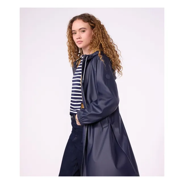 Iconic Long Wrap | Azul Marino