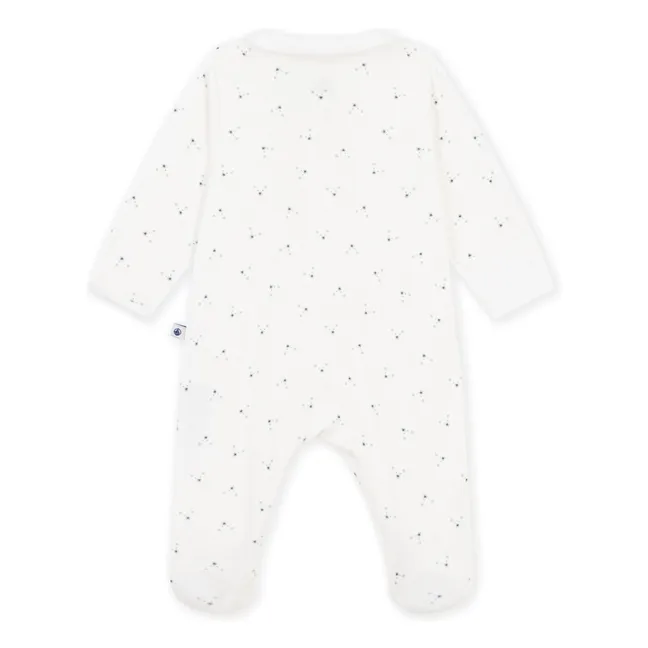 Pyjama Dors Bien Oursons Coton Bio | Blanc