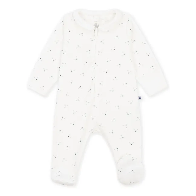 Pyjama Dors Bien Oursons Coton Bio | Blanc