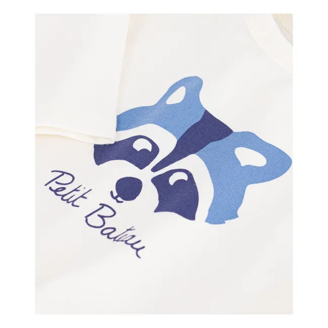 Camiseta Animal Algodón orgánico | Crudo