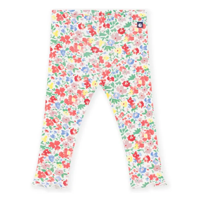 Organic Cotton Baby Legging | White
