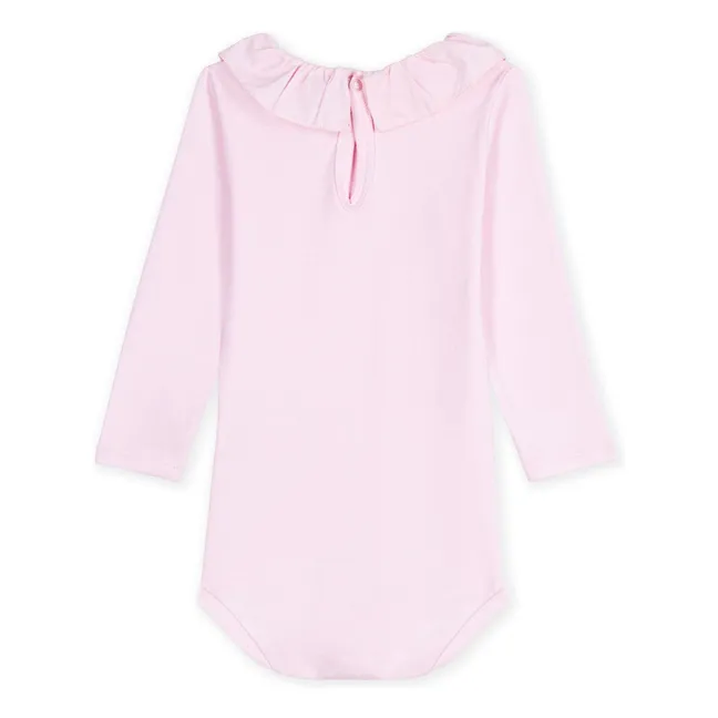 Body Col Uni Coton Bio | Rose pâle
