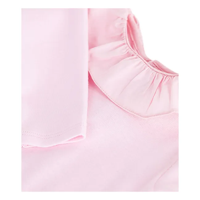Body Col Uni Coton Bio | Rose pâle