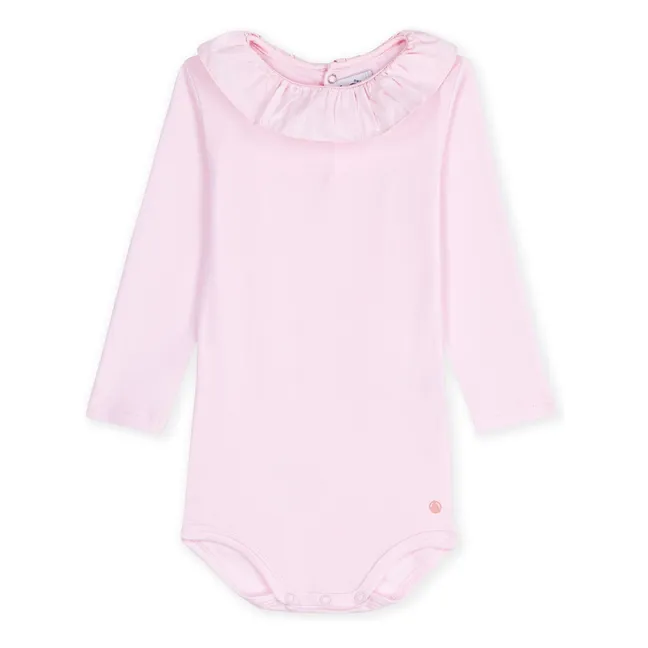 Body Col Uni Coton Bio | Rose pâle