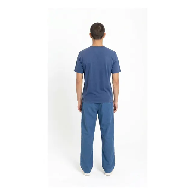 T-shirt Solal Coton Bio | Bleu
