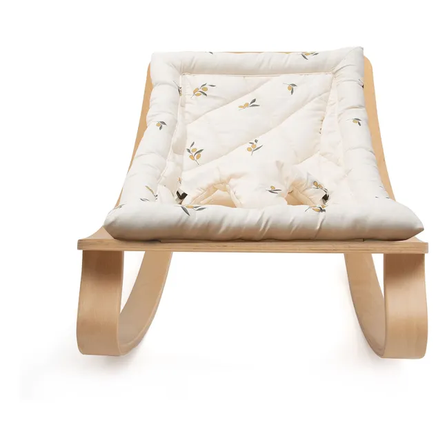 Levo beech armchair - Organic Zoo x Charlie Crane | Cream