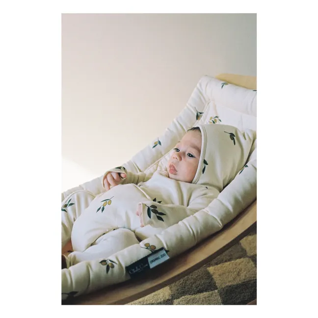 Levo beech armchair - Organic Zoo x Charlie Crane | Cream