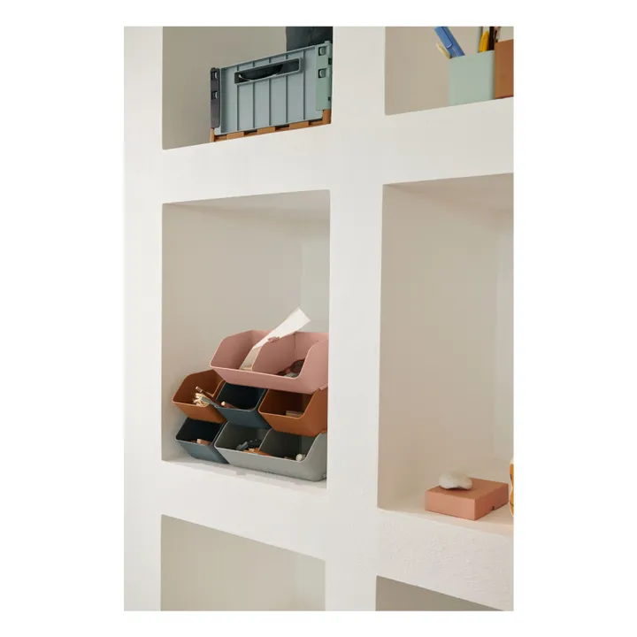 Mueble de escritorio Romero - Lote de 2 | Azul Gris- Imagen del producto n°2