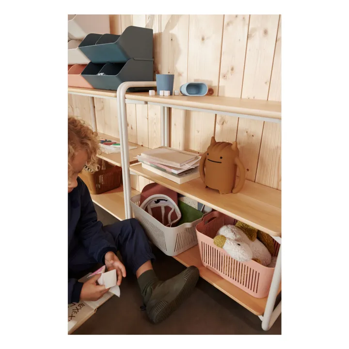 Mueble de escritorio Romero - Lote de 2 | Azul Gris- Imagen del producto n°1