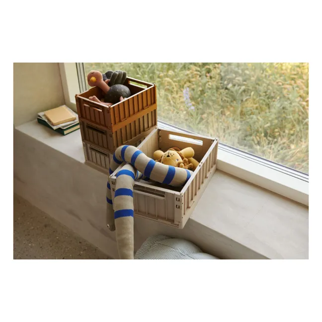 Weston Collapsible Crates - Set of 2 | Sandy
