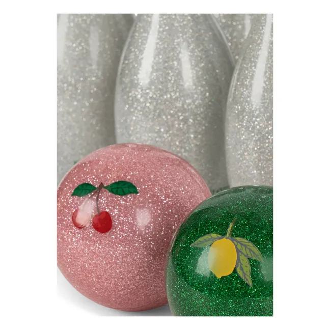 Jeu de bowling glitter