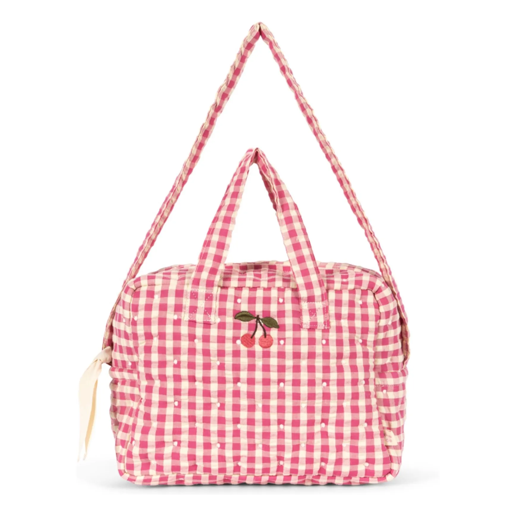Konges Sløjd Pink Vichy Doll Changing Bag