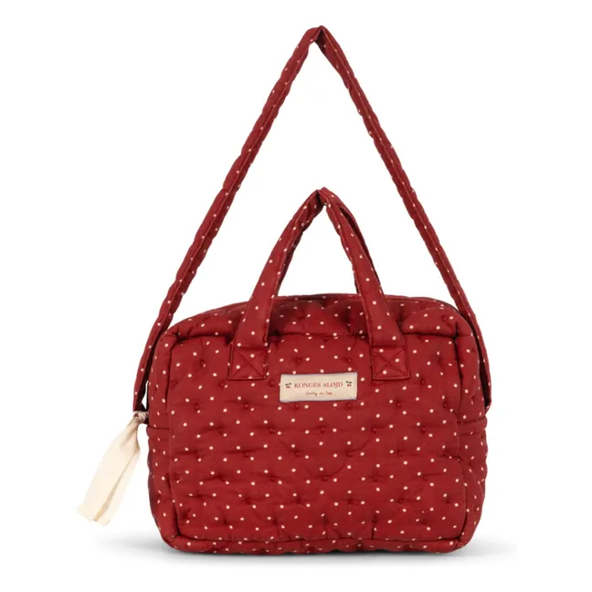 Strawberry doll changing bag | Red