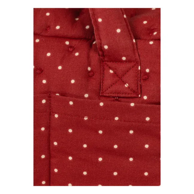 Strawberry doll changing bag | Red