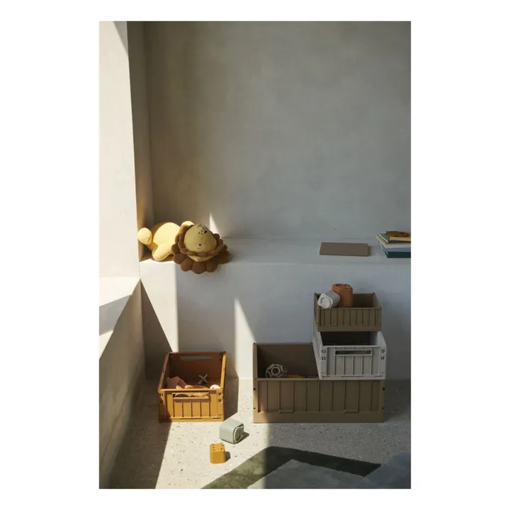 Weston folding crate | Oat- Product image n°1