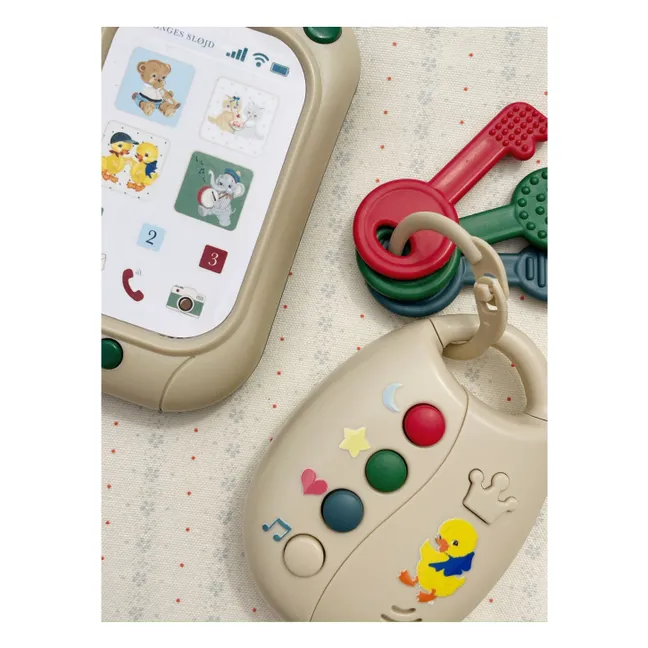 Jouet d'éveil Téléphone | Beige