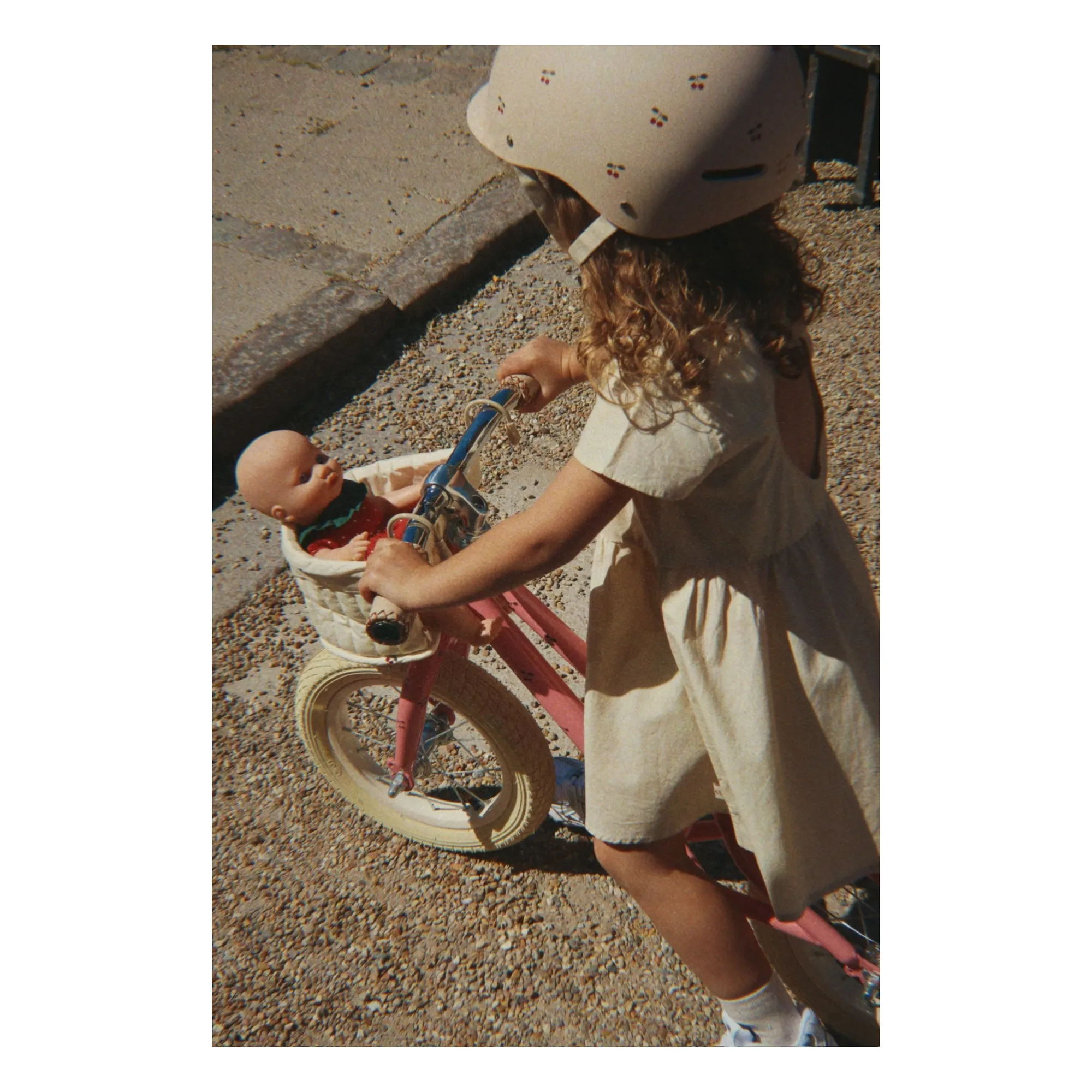 Siège vélo pour poupée | Rose- Image produit n°5