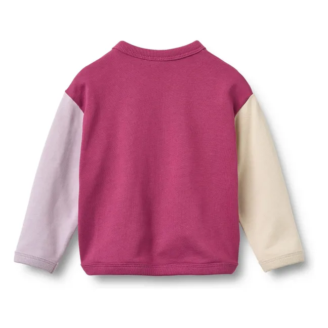 Sweat Emery Fleur Coton Bio | Magenta