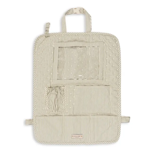 Organizador de coche Tea Stripe | Beige