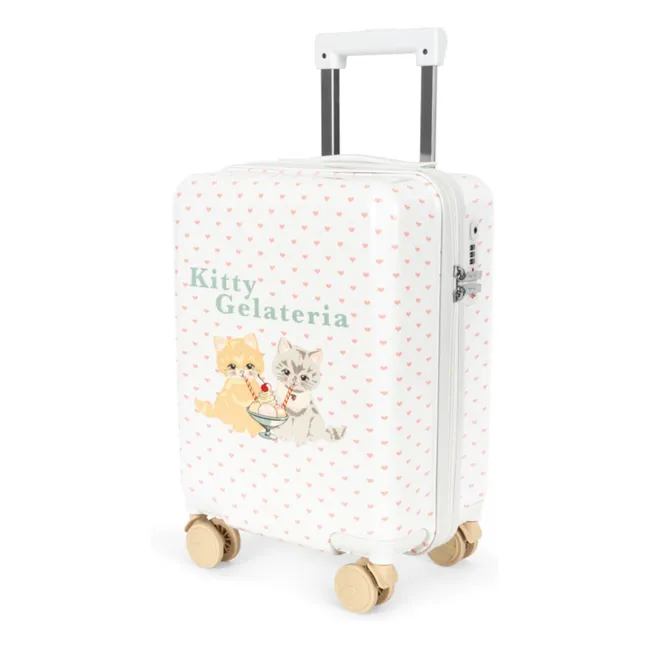 Kitty suitcase | Ecru