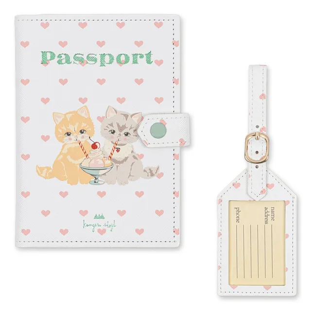 Travel accessories Kitty | Ecru
