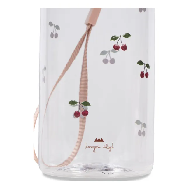 Cherry water bottle | Pink