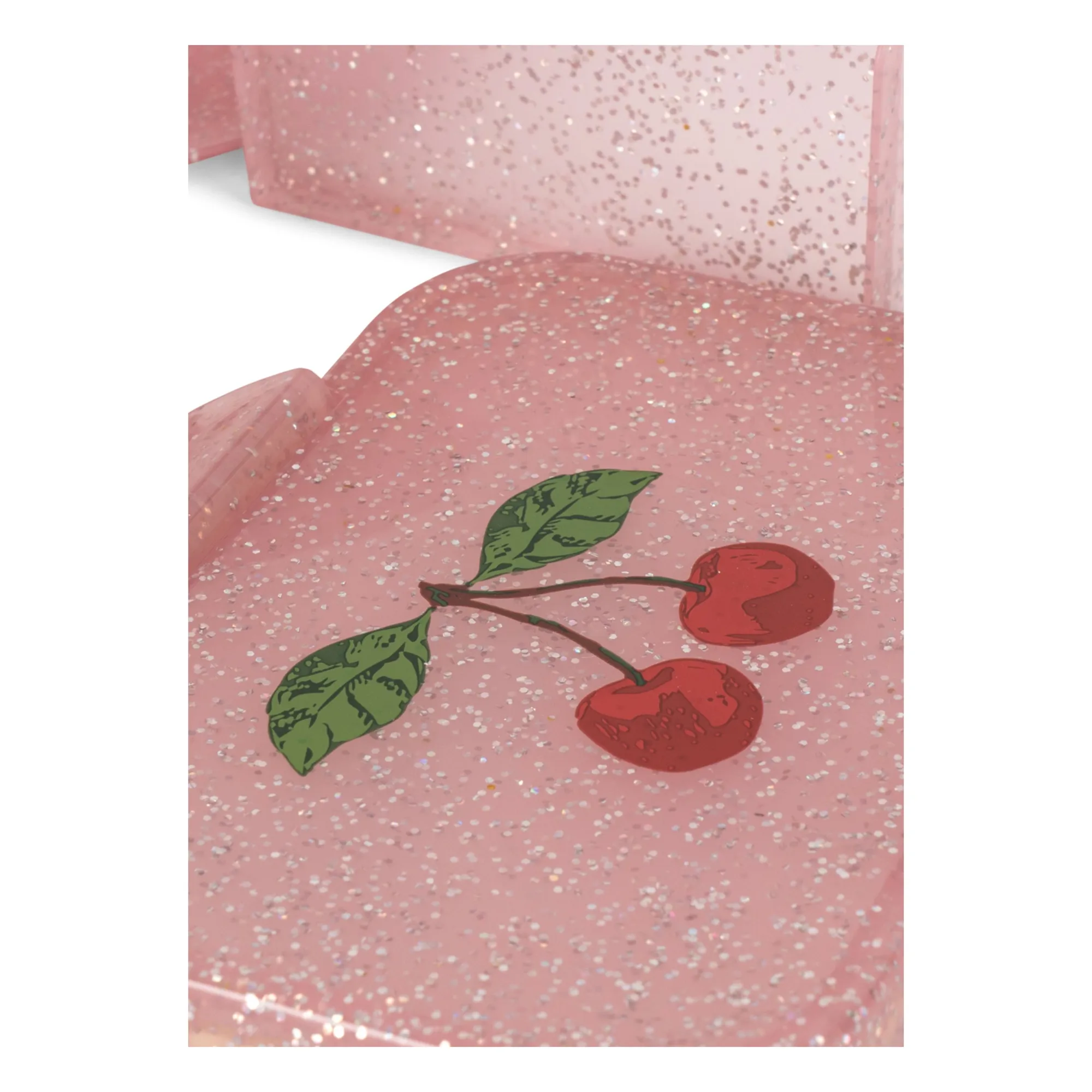 Lunch box Cherry glitter | Rose- Image produit n°3