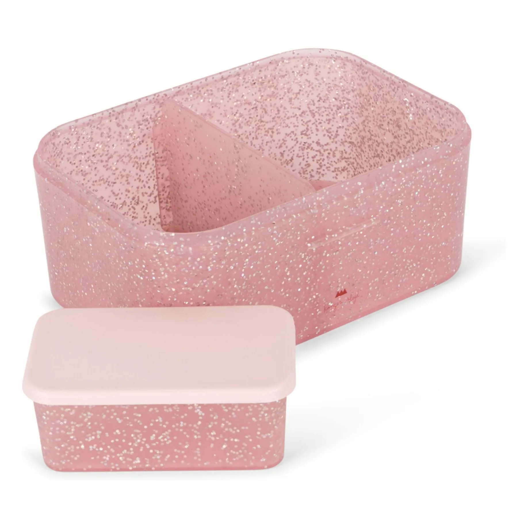 Lunch box Cherry glitter | Rose- Image produit n°1
