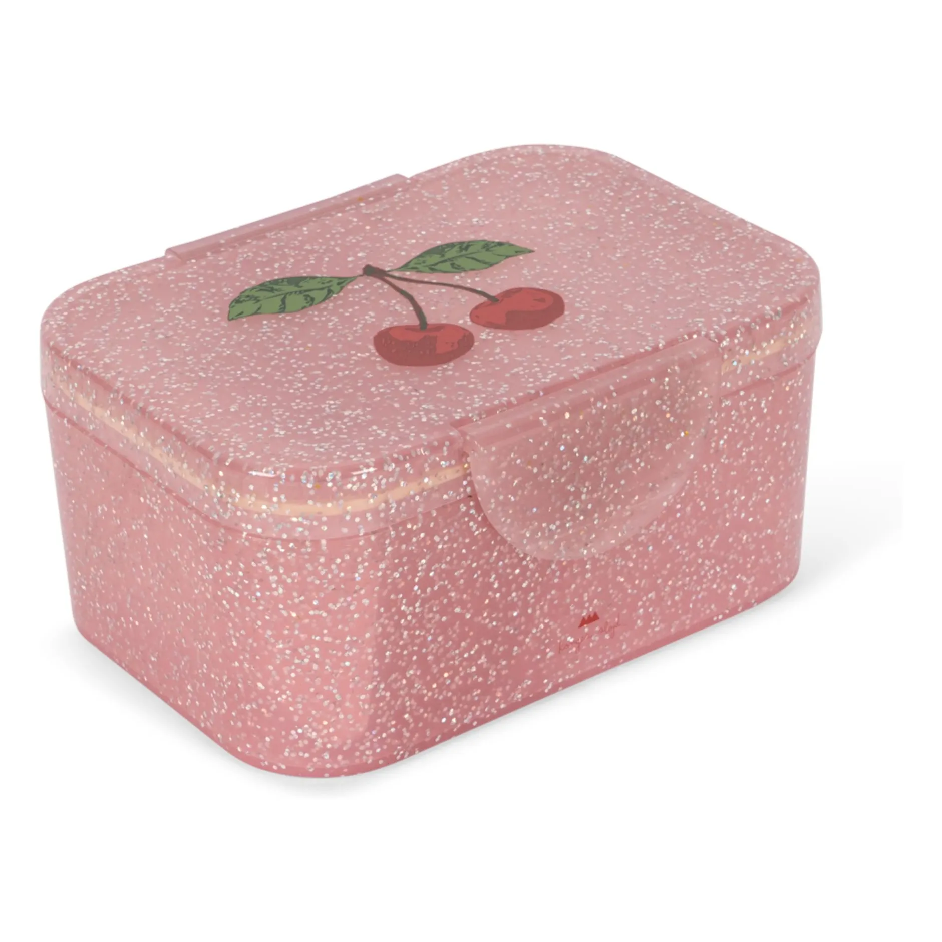 Konges Sløjd Pink Lunch Box Cherry Glitter
