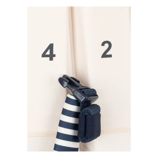 Chaleco de baño Marin Stripes | Blanco