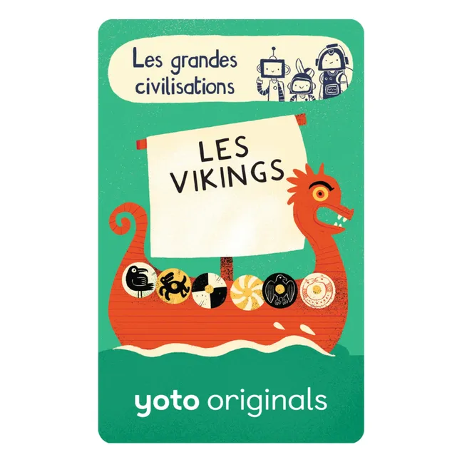 Les BrainBots : Cartas de las grandes civilizaciones - Lote de 8