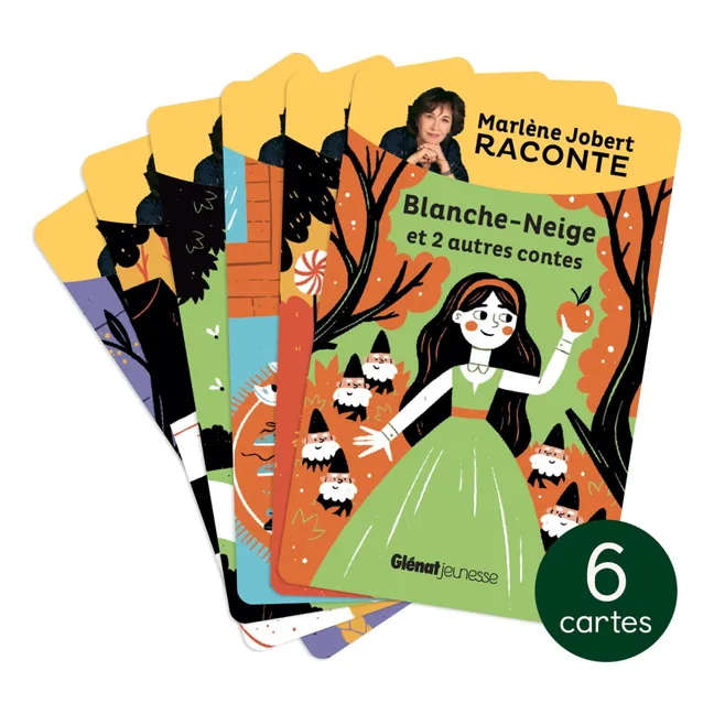 Tarjetas de los cuentos de Grimm - Lote de 6